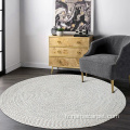 GRAND PP TRAIDÉ ROND ROUNDE Tapis de tapis extérieur intérieur